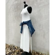 Fehér bodycon ruha