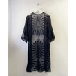 Fekete strandkimono