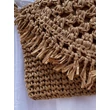 Raffia oldaltáska