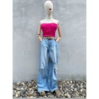 Pink corset top