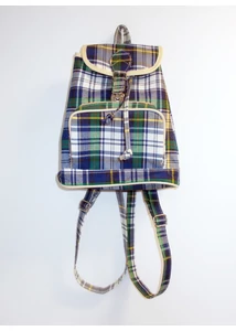 Kockás hátizsák-használt ruha-bebex.hu