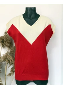 Natalie Vleeschouwer kötött mellény-használt ruha-bebex.hu