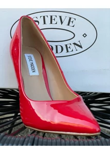 steve madden piros tűsarkú-használt ruha-bebex.hu
