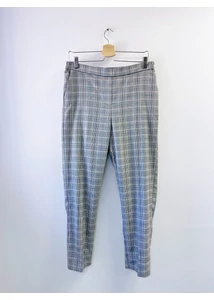 reserved kockás nadrág-használt ruha-bebex.hu