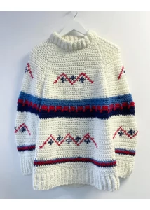 Kézikötött pulóver