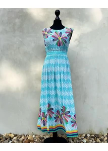 mintás maxiruha-használt ruha-bebex.hu