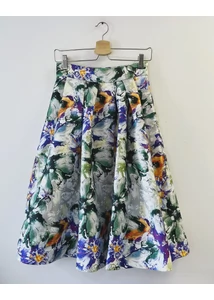 Virágmintás harangszoknya