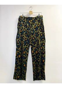 Állatmintás bársony nadrág