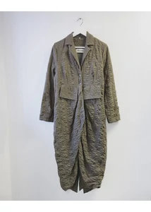 khakibarna tavaszi kabát-használt ruha-bebex-hu