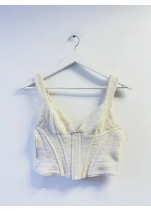 Zara corset top