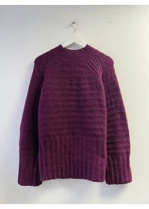 Burgundi pulóver