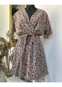 virágmintás ruha-használt ruha-bebex.hu