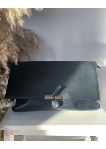 fekete boríték táska-használt ruha-bebex.hu