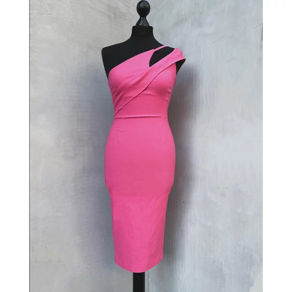 vesper pink midiruha-használt ruha-bebex.hu