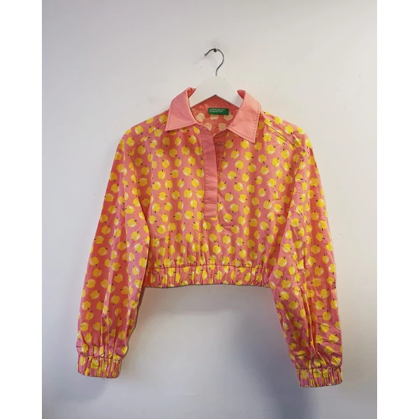 Benetton crop felső
