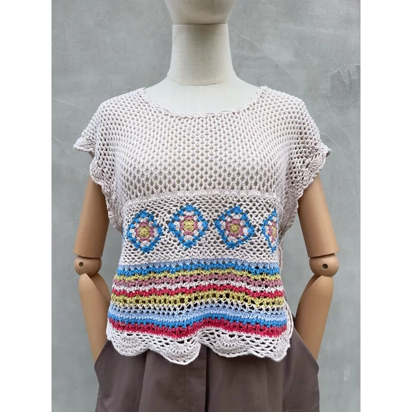 Horgolt top