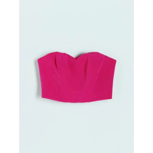 Pink corset top