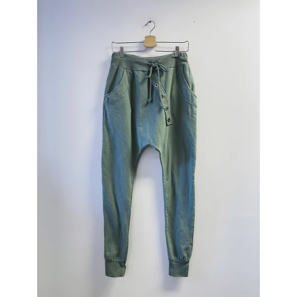 Mentazöld ülepes nadrág