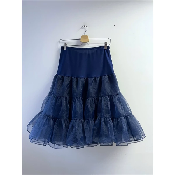 Sötétkék tüllszoknya