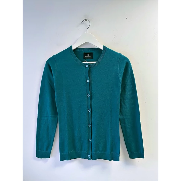 Petrolkék kardigán