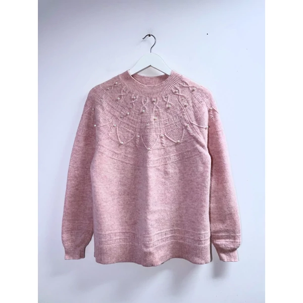 Woolovers gyapjú pulóver