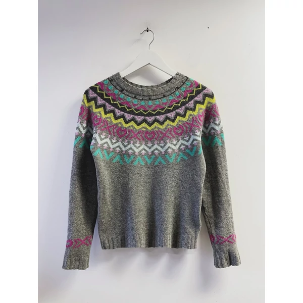 Gharani Strok merino pulóver