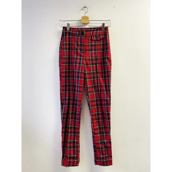 Kockás Bershka nadrág