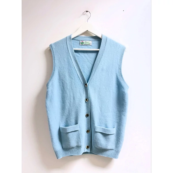 Chas.N Whillans gyapjú mellény