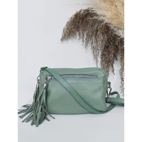 Halvány menta oldaltáska