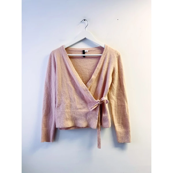 Átlapolós kardigán