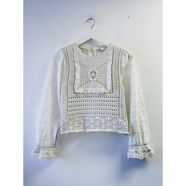 Zara csipkeblúz