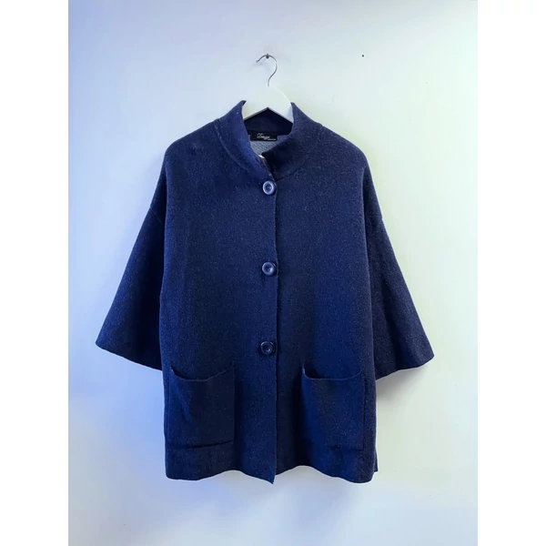 Gyapjúkeverék kardigánkabát