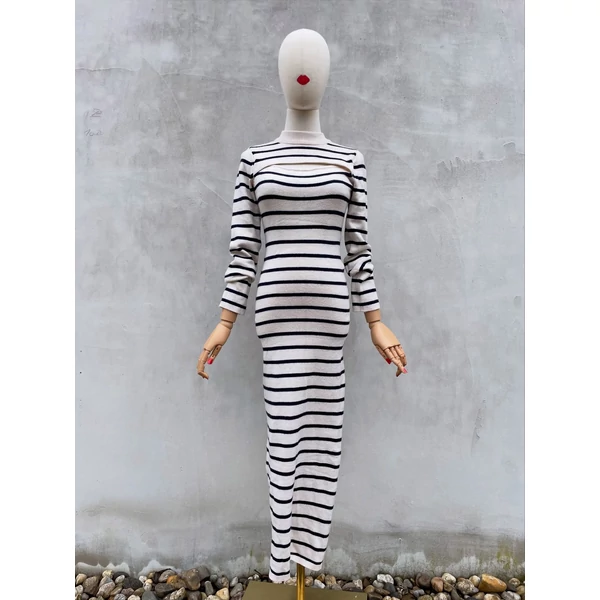 Bershka kötött maxiruha