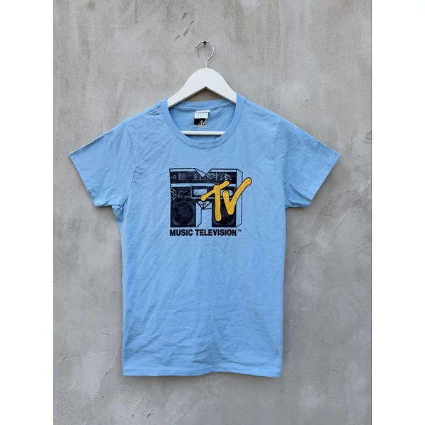 Pamut póló MTV nyomattal