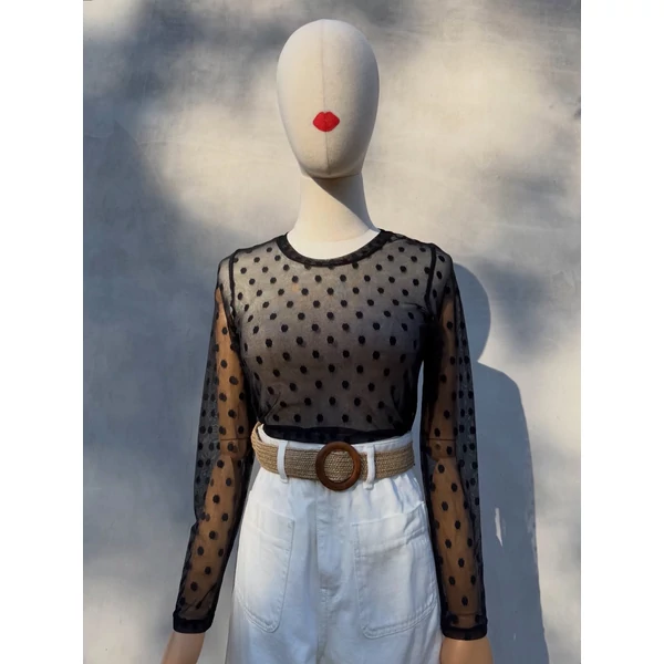 Monki pettyes necc felső